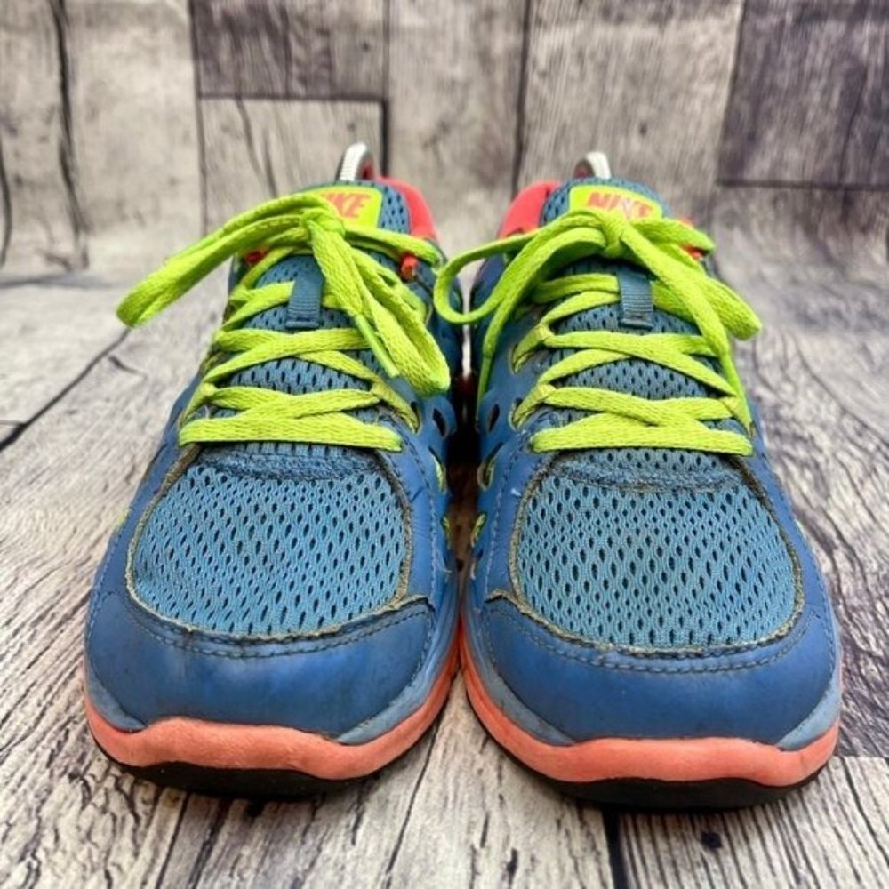 Nike Dual Fusion Run 2 Women's Size 7.5 Running Athletic Shoes Blue 599564-400 - Picture 6 of 11